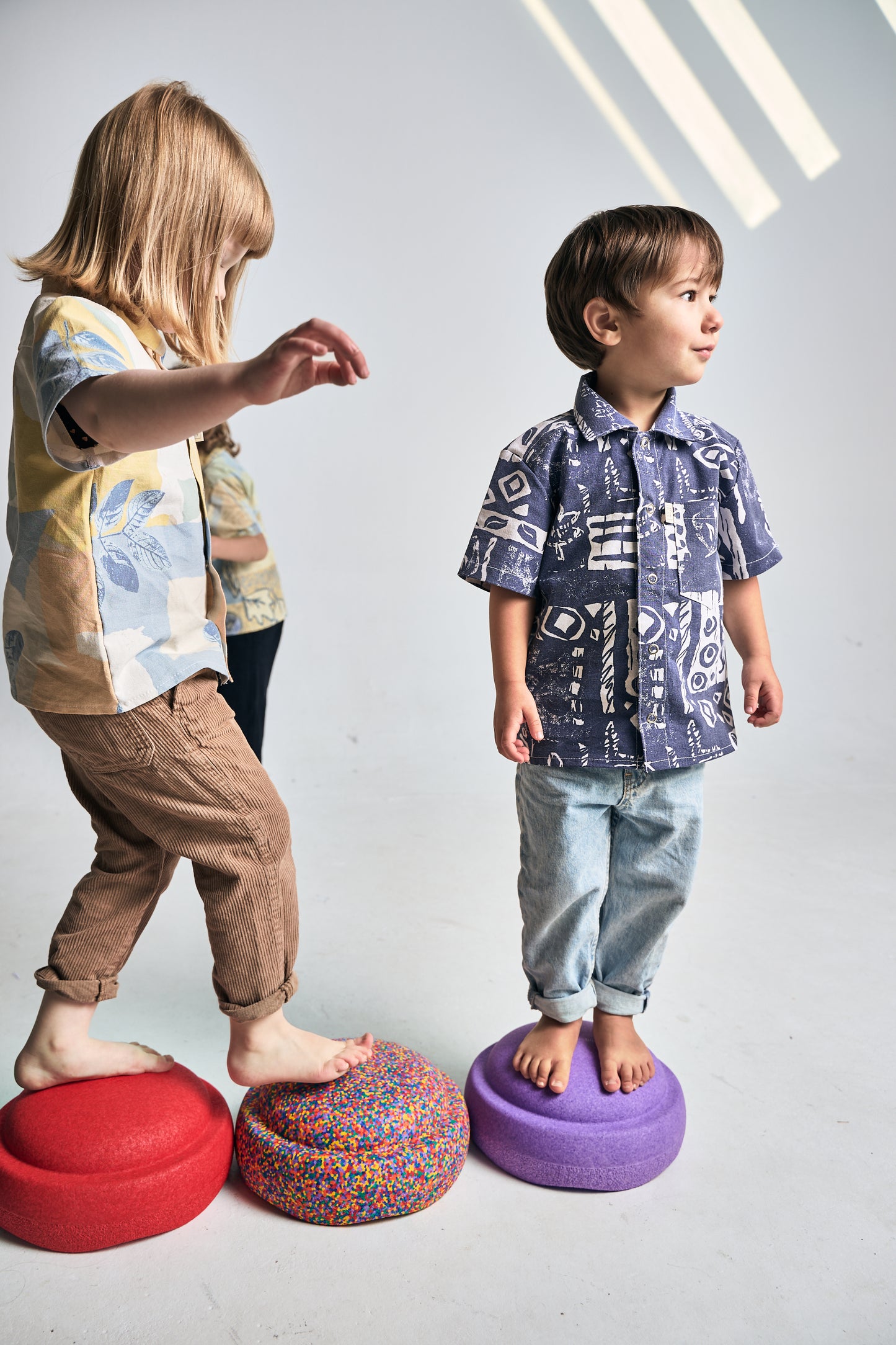 Hemd 90er dunkelblau