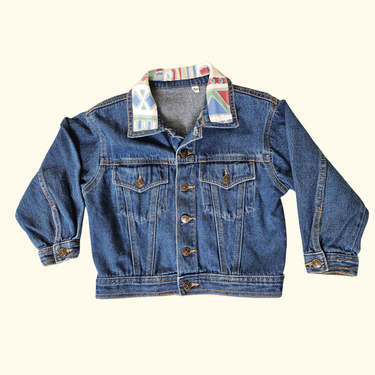 Upcycling Jacke Folk