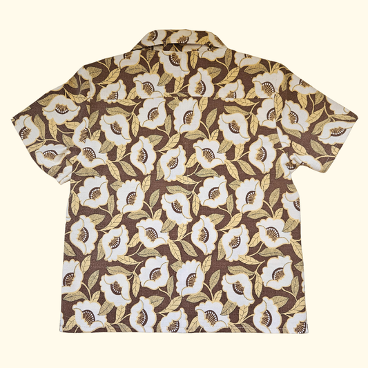 Hemd Retro Blumen