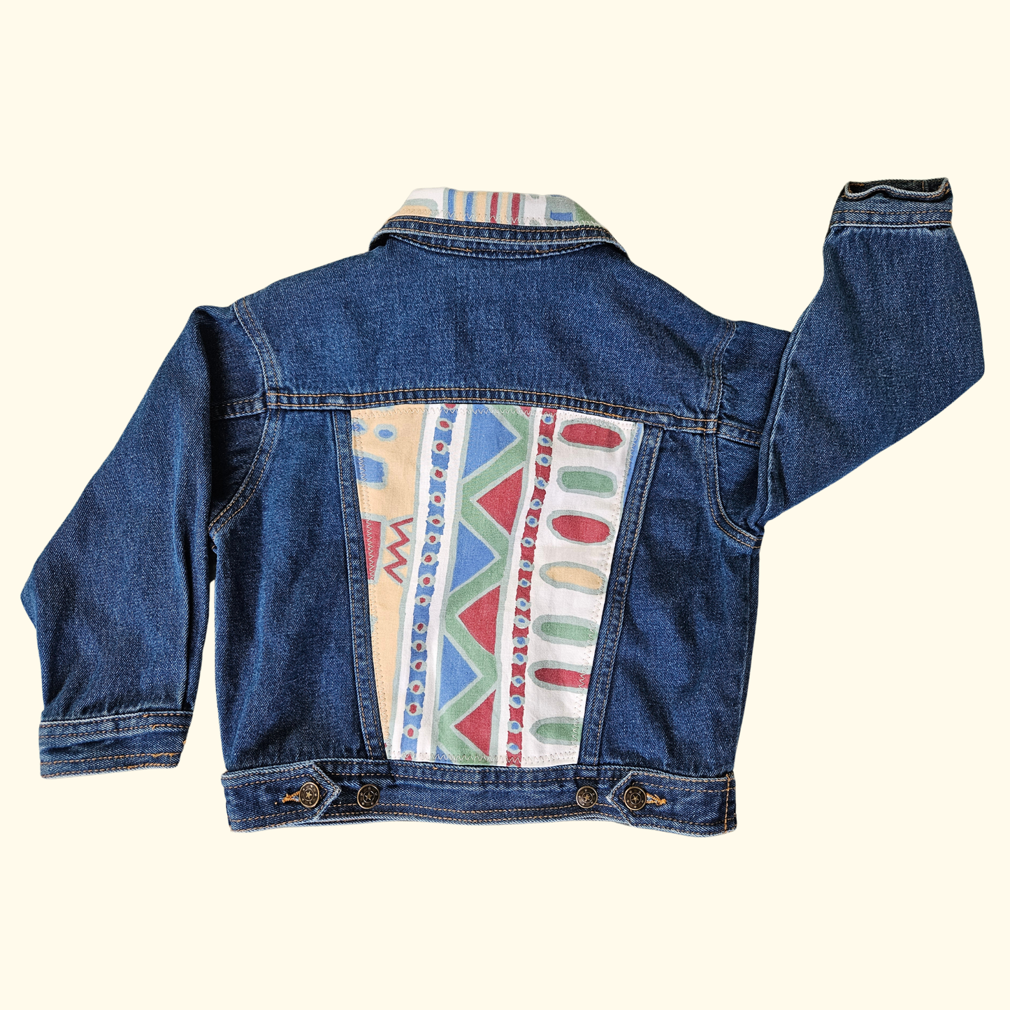 Upcycling Jacke Folk