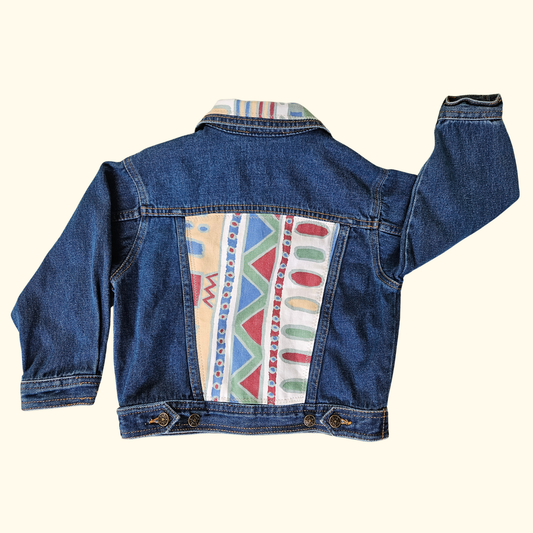Upcycling Jacke Folk