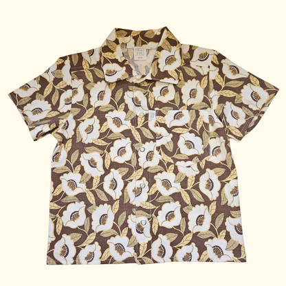 Hemd Retro Blumen