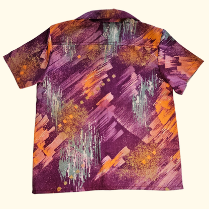 Hemd 80er beere orange